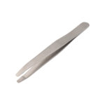Pinzetta inox punta tonda