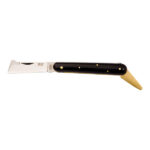 Coltello da innesto con spatola chiudibile